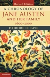 A Chronology Of Jane Austen And Her Family