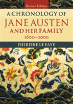 A Chronology Of Jane Austen And Her Family