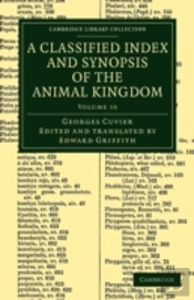 A Classified Index And Synopsis Of The Animal Kingdom
