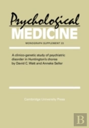 A Clinico-Genetic Study Of Psychiatric Disorder In Huntington'S Chorea