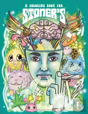 A Coloring Book For Stoners - Stress Rel