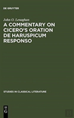 Bertrand.pt - A Commentary On Cicero'S Oration De Haruspicum Responso