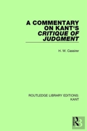 A Commentary On Kant'S Critique Of Judgement