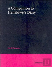 A Companion To Henslowe'S Diary