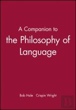 A Companion To The Philosophy Of Language