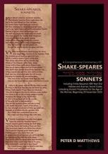 A Comprehensive Commentary Of Shake-Speares Sonnets (Tome 1 Of 3)
