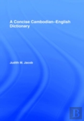 A Concise Cambodian-English Dictionary