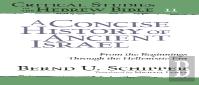 A Concise History Of Ancient Israel