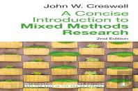 A Concise Introduction To Mixed Methods Research - International Student Edition