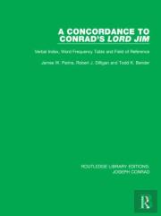 A Concordance To Conrad'S Lord Jim