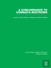A Concordance To Conrad'S Nostromo