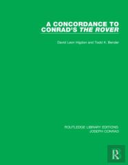 A Concordance To Conrad'S The Rover