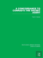 A Concordance To Conrad'S The Secret Agent