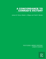 A Concordance To Conrad'S Victory