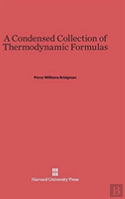Bertrand.pt - A Condensed Collection Of Thermodynamic Formulas