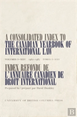Bertrand.pt - A Consolidated Index To The Canadian Yearbook Of International Law