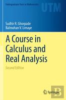 A Course In Calculus And Real Analysis