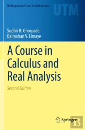 A Course In Calculus And Real Analysis