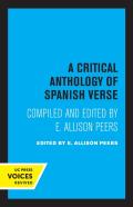 A Critical Anthology Of Spanish Verse