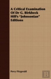 A Critical Examination Of Dr G. Birkbeck