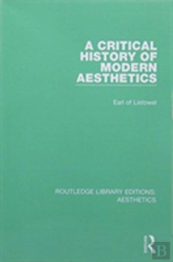 Bertrand.pt - A Critical History Of Modern Aesthetics