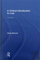 A Critical Introduction To Law