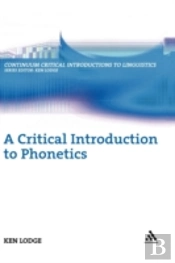 A Critical Introduction To Phonetics