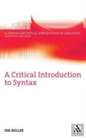 A Critical Introduction To Syntax