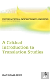 A Critical Introduction To Translation Studies