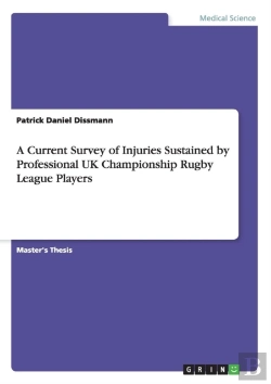Bertrand.pt - A Current Survey Of Injuries Sustained By Professional Uk Championship Rugby League Players