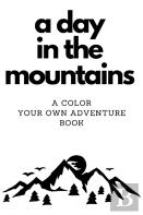 A Day In The Mountains Coloring