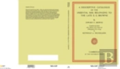 A Descriptive Catalogue Of The Oriental Mss. Belonging To The Late E. G. Browne