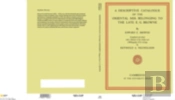 A Descriptive Catalogue Of The Oriental Mss. Belonging To The Late E. G. Browne