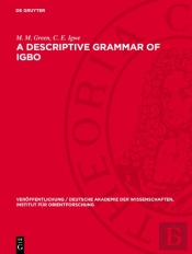 A Descriptive Grammar Of Igbo