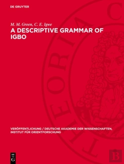 Bertrand.pt - A Descriptive Grammar Of Igbo