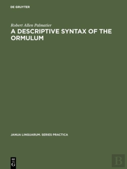 Bertrand.pt - A Descriptive Syntax Of The Ormulum