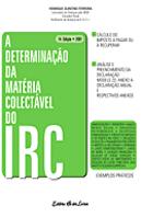 A Determinação da Matéria Colectavel do IRC