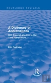 A Dictionary Of Abbreviations