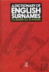 A Dictionary Of English Surnames