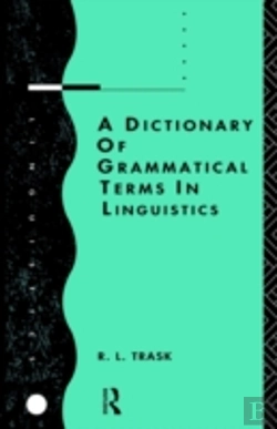 Bertrand.pt - A Dictionary Of Grammatical Terms In Linguistics