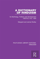 A Dictionary Of Hinduism