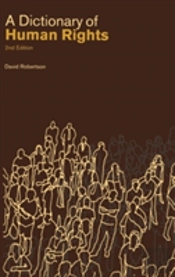 A Dictionary Of Human Rights