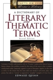 A Dictionary Of Literary And Thematic Terms