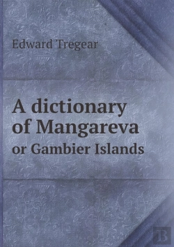 Bertrand.pt - A Dictionary Of Mangareva Or Gambier Islands