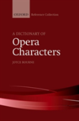 A Dictionary Of Opera Characters