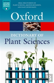A Dictionary Of Plant Sciences