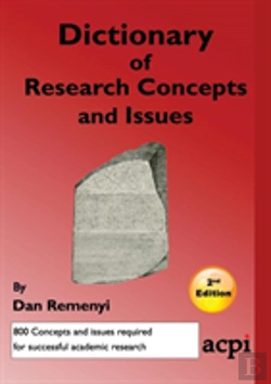 Bertrand.pt - A Dictionary Of Research Concepts And Issues - 2nd Ed