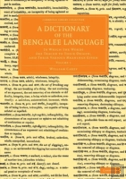 Bertrand.pt - A Dictionary Of The Bengalee Language