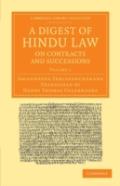 A Digest Of Hindu Law, On Contracts And Successions