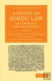 A Digest Of Hindu Law, On Contracts And Successions
